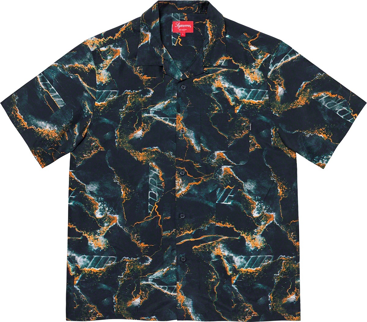 Marble Silk S/S Shirt view 2